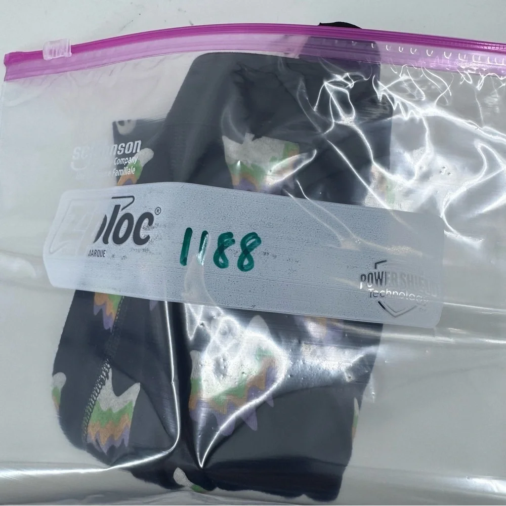 MeUndies Ghost Print Boxer Briefs - Black and‎ Multicolor